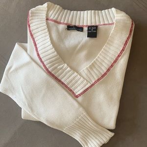 Women’s MODA International V-Neck Sweater